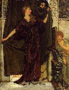 Sir Lawrence Alma-Tadema,OM.RA,RWS Not at Home Sir Lawrence Alma-Tadema - 1879 Walters Art Museum Germany oil painting artist
